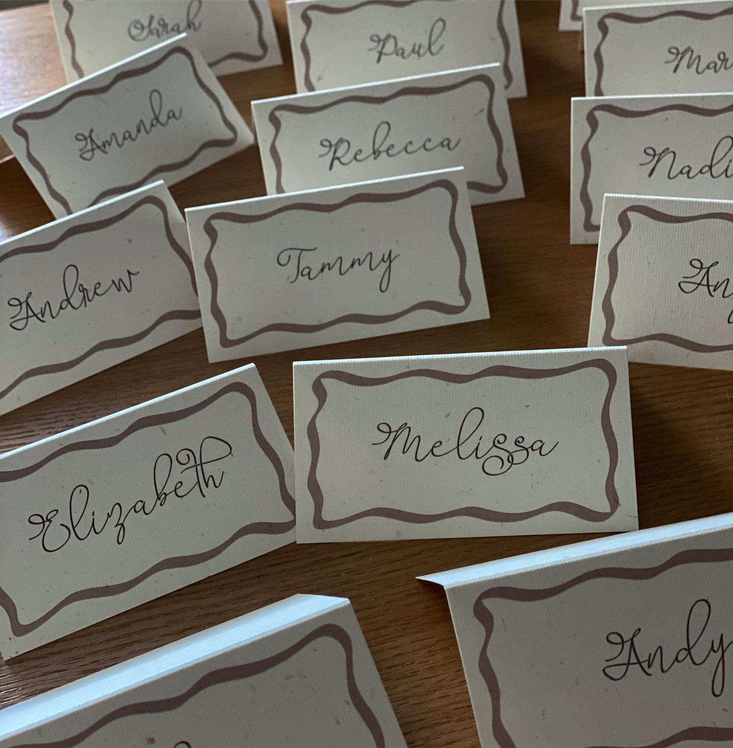 Bespoke Place Card