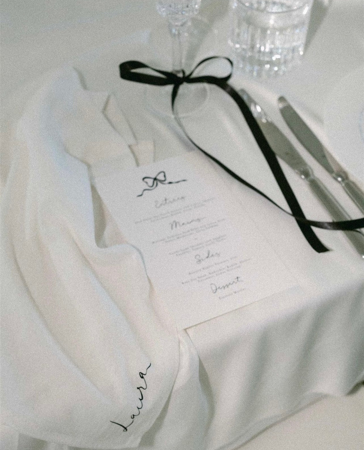 Bespoke Menu
